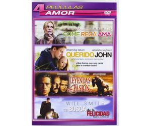Querido John/ Come,Reza,Ama / Leyendas De Pasión / En Busca De La Felicidad - Qua [DVD]