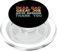 Querido Papá Gran Trabajo Fueron Impresionantes Gracias Día del Padre Papa PopSockets PopGrip para MagSafe