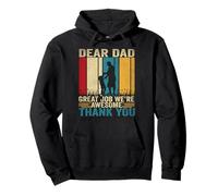 Querido Papá Gran Trabajo Somos Impresionantes Gracias Día del Padre Sudadera con Capucha