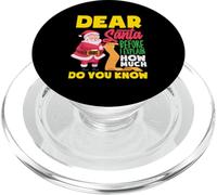 Querido Papá Noel Antes de Explicar cuánto conoces a los niños Divertidos PopSockets PopGrip para MagSafe