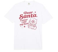 Querido Papá Noel, juro Que Hice lo Mejor Que pude Comfort Colors Adult Heavyweight T-Shirt