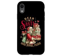 Querido Papá Noel Más Libros por Favor Navidad Carcasa para iPhone XR