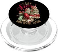 Querido Papá Noel Más Libros por Favor Navidad PopSockets PopGrip para MagSafe