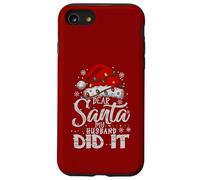 Querido Papá Noel, mi Esposo lo Hizo en Navidad, a Juego con la Familia Carcasa para iPhone SE (2020) / 7/8
