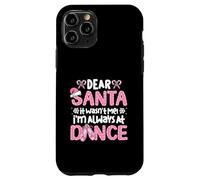 Querido Papá Noel, no FUI yo, Siempre Estoy en el Baile Ballet Navidad Carcasa para iPhone 11 Pro