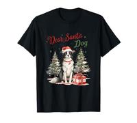 Querido Papá Noel, no Olvides el espíritu navideño del Perro Camiseta