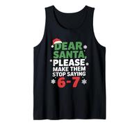 Querido Papá Noel, por Favor Hazlos Camiseta Papá Noel Camiseta sin Mangas