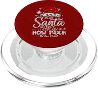 Querido Papá Noel, Puedo Explicar Que la Navidad Coincide con la Navidad Familiar PopSockets PopGrip para MagSafe