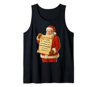 Querido Papá Noel, Todo lo Que Quiero para Navidad es un Nuevo Presidente Camiseta sin Mangas