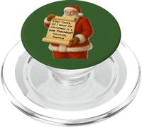 Querido Papá Noel, Todo lo Que Quiero para Navidad es un Nuevo Presidente PopSockets PopGrip para MagSafe