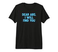 Queridos Abdominales, te encontraré una Cita Divertida de Gimnasio Camiseta Premium