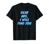 Queridos Abs, te encontraré un Funny Gym Camiseta