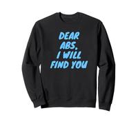 Queridos Abs, te encontraré un Funny Gym Sudadera