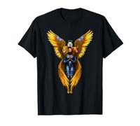 Querubines Bíblicamente Preciso Ángel Diseño Arte Espiritual Camiseta