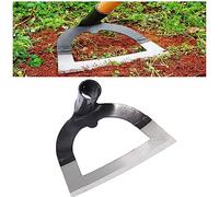 Quesardens Azada de jardín, azada Hueca de Acero Entero, azada Hueca endurecida, azada para Malas Hierbas, azada de jardín para la Agricultura (Size : Large)