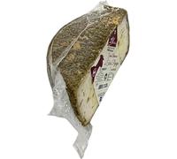 Queso Cabra Payoya al Romero Semicurado Artesano 1/2 Pieza de 1kg | Raza autóctona, Sello Sabor a Málaga. Romero natural mediterráneo. Tabla quesos artesanos, hostelería, regalo gourmet