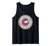 Queso con Logo de Vaca LVQR Le Club Du Rire Camiseta sin Mangas
