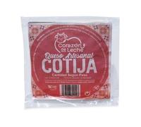 Queso Cotija Mexicano Corazón de Leche 500g - Queso Fresco Envejecido de Sabor Intenso y Textura Firme - Ideal para Espolvorear en Tacos, Elotes y Antojitos - Calidad Gourmet, Auténtico y Tradicional