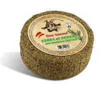 Queso curado de cabra al romero con manteca 525 gr.