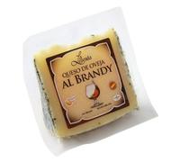 Queso de Oveja Curado al Brandy La Leyenda 200 g (Aprox.) | Queso Artesano Curado 5-6 Meses | Sabor Intenso con Notas de Brandy | Ideal para Tapas, Tablas de Quesos y Gourmet