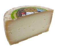 Queso de Oveja Curado del Pirineo Navarro Santa Leokadia - Medio Queso - Elaborado con Leche cruda de Oveja - Elaboración Artesanal - Peso Aproximado 600 gramos