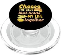 Queso El Pegamento Que Mantiene Mi Vida Junta PopSockets PopGrip para MagSafe