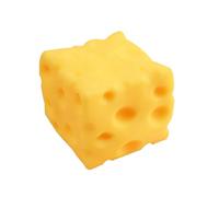 Queso Estresante Juguetes - Bloque de compresión Gigante Amarillo para aliviar la ansiedad | Juguete sensorial Suave y Blando para niños y Adultos | Bloques de construcción de Queso TPR y