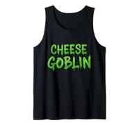 Queso Goblin Divertido Conocedor de la Comida de la fabricación de Queso Fino Camiseta sin Mangas