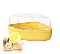 Queso transparente Pet Habitat Pod, pequeña cámara de cuidado de roedores con función de uso de arena, carcasa acrílica compacta, bandeja de jaula multiusos para casa, viajes, accesorios de comodidad