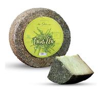QUESOS LA ALDEA | Queso Artesano de Oveja Curado con Tomillo | Entero 3 kg | Queso Gourmet Tradicional | Perfecto para Degustación y Regalo | Ideal Cestas de Navidad, Regalos Gourmet Especiales