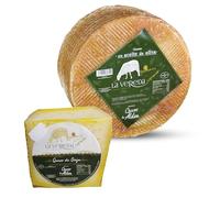 QUESOS LA ALDEA | Queso Artesano de Oveja Curado en Aceite de Oliva 0.75 kg | Queso Curado en Oliva | Cesta de Quesos Gourmet Regalo | Lote de Quesos de Oveja | Perfecto para Regalo Gourmet de Quesos