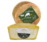 QUESOS LA ALDEA | Queso Artesano de Oveja Curado en Aceite de Oliva 1.5 kg | Queso Curado en Oliva | Cesta de Quesos Gourmet Regalo | Lote de Quesos de Oveja | Perfecto para Regalo Gourmet de Quesos