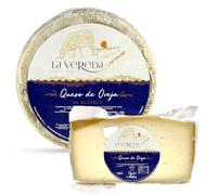 QUESOS LA ALDEA Queso Artesano de Oveja en Manteca de Cerdo 1.5 kg | Queso Curado y fresco Gourmet Calidad Artesanal | Medio Queso 1,5 kg para Cesta Gourmet, Packs de vino y para regalar