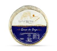 QUESOS LA ALDEA Queso Artesano de Oveja en Manteca de Cerdo 1 kg | Queso Curado y fresco Gourmet Calidad Artesanal | pequeño 1kg para Cesta Gourmet, Packs de vino y queso para regalar y Hostelería