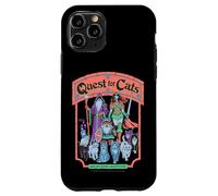 Quest for Cats Roleplay Retro Vintage Funny Adult Humor Carcasa para iPhone 11 Pro