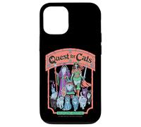 Quest for Cats Roleplay Retro Vintage Funny Adult Humor Carcasa para iPhone 12/12 Pro