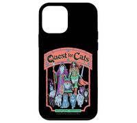 Quest for Cats Roleplay Retro Vintage Funny Adult Humor Carcasa para iPhone 12 mini
