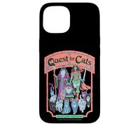Quest for Cats Roleplay Retro Vintage Funny Adult Humor Carcasa para iPhone 15