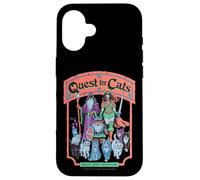 Quest for Cats Roleplay Retro Vintage Funny Adult Humor Carcasa para iPhone 16