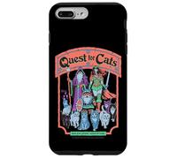 Quest for Cats Roleplay Retro Vintage Funny Adult Humor Carcasa para iPhone 7 Plus/8 Plus