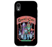 Quest for Cats Roleplay Retro Vintage Funny Adult Humor Carcasa para iPhone XR