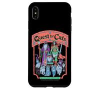 Quest for Cats Roleplay Retro Vintage Funny Adult Humor Carcasa para iPhone XS Max