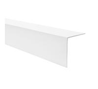 Quest Perfil Angular PVC 20x20 mm Autoadhesivo - Blanco, 200 cm