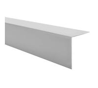 Quest Perfil Angular PVC 20x20 mm Autoadhesivo - Gris, 200 cm