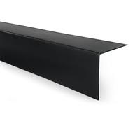 Quest Perfil Angular PVC 50x50 mm Autoadhesivo - Negro, 200 cm
