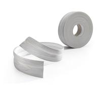 Quest Rodapiés Flexible Autoadhesivo - 32 mm x 23 mm - Rodapié de PVC, moldura flexible, listón doblable para cocina, baño, pared y suelo - decorativo (Abedul, 15m)