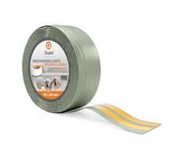Quest Rodapiés Flexible Autoadhesivo, Rodapié de PVC - 70 mm x 20 mm - Moldura flexible para pared y suelo - decorativo, resistente a los rayos UV (Verde claro, 5m)