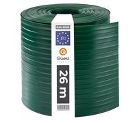 Quest Tira de Protección Visual PVC Rígido 19 cm Antiviento - Verde