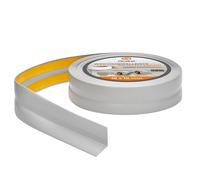 Quest Zócalo Suave Autoadhesivo 18x18mm PVC Tira de Terminación Flexible