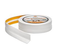 Quest Zócalo Suave Autoadhesivo 18x18mm PVC Tira de Terminación Flexible